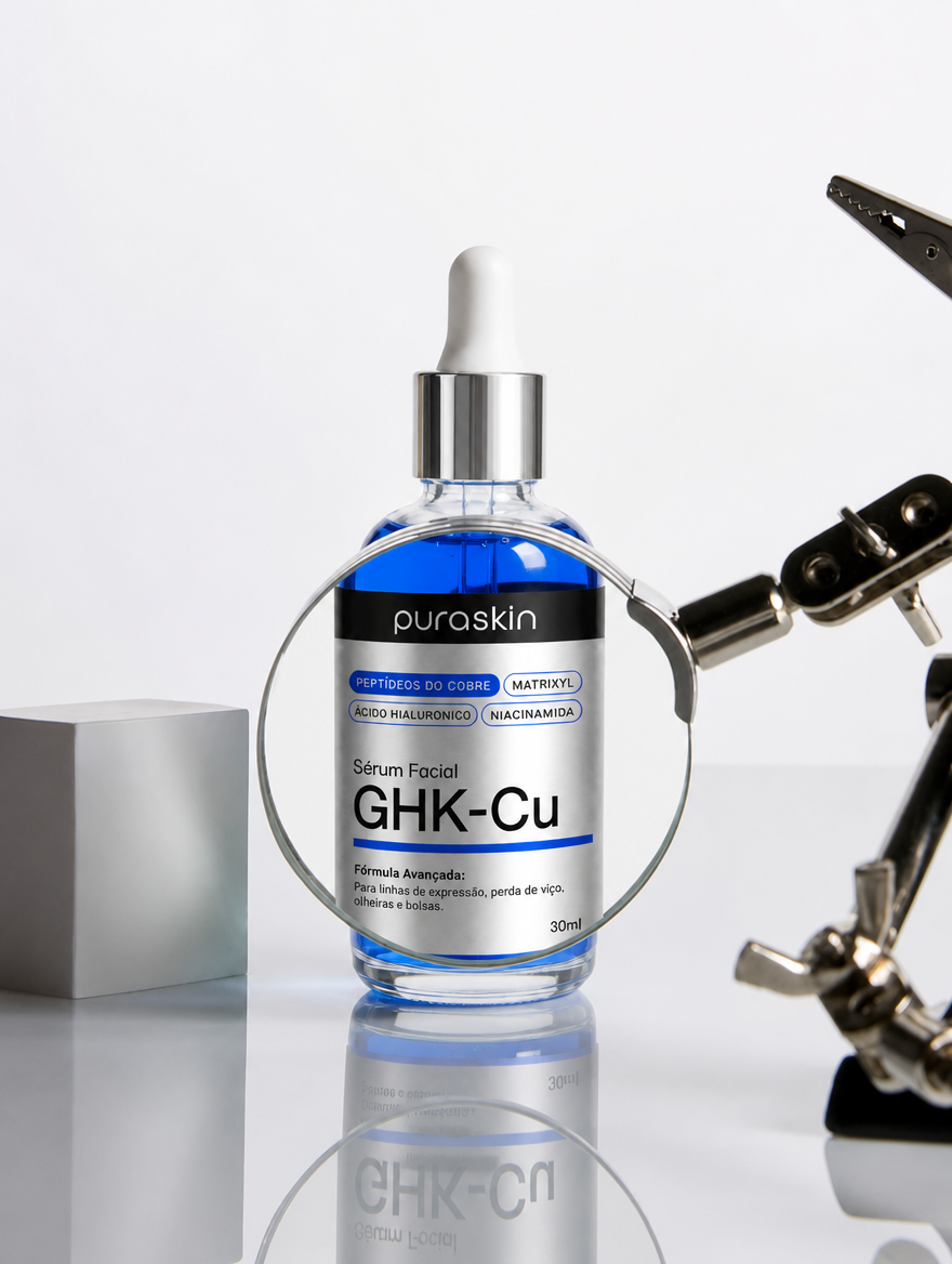 Sérum GHK-Cu com Peptídeos do Cobre
