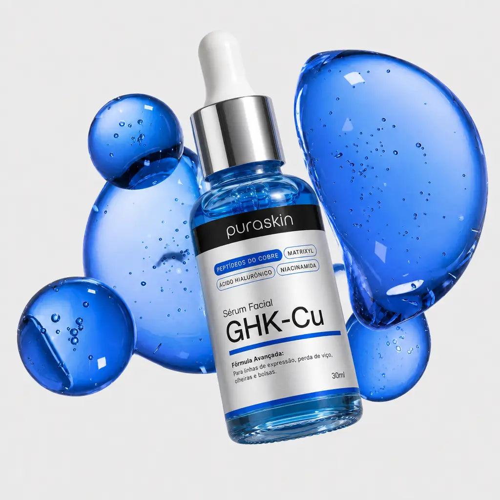 Sérum GHK-Cu com Peptídeos do Cobre